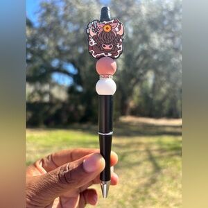 Custom made Pink & Brown Highlander Cow